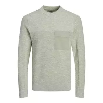 Свитер Jack & Jones Digital Linen, серый