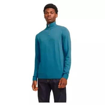 Свитер Jack & Jones Emil Half Zip, синий