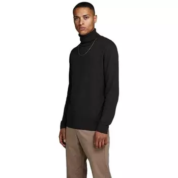 Свитер Jack & Jones Emil Knit Rollneck, черный