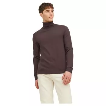Свитер Jack & Jones Emil Knit Rollneck, коричневый