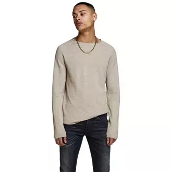 Свитер Jack & Jones Hill Knit Crew, бежевый