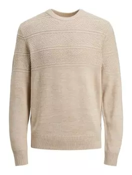 Свитер JACK & JONES JERRY, бежевый