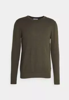 Свитер Jack & Jones JJEEMIL CREW NECK NOOS, цвет Olive Night