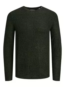 Свитер JACK & JONES JJELewis, цвет mottled green