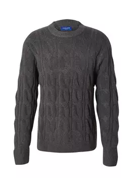 Свитер JACK & JONES JORHENRY, темно-серый