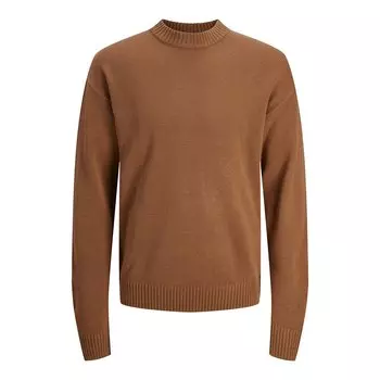 Свитер Jack & Jones K Crew Neck, коричневый
