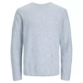 Свитер Jack & Jones Linen Knit Crew Neck, серый