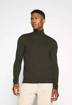 Свитер Jack & Jones, оливковый меланж