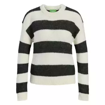 Свитер Jack & Jones Penelope JJXX, черный/белый