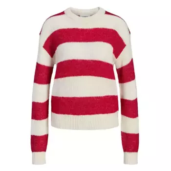 Свитер Jack & Jones Penelope JJXX, красный/белый