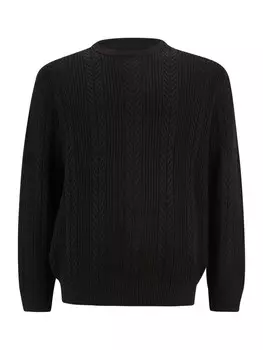 Свитер Jack & Jones Plus JCOCIPHER, черный