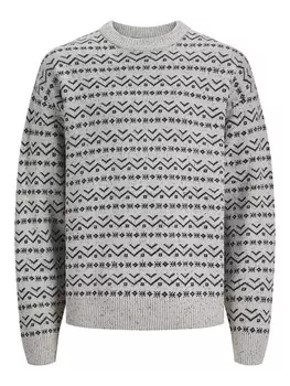 Свитер JACK & JONES, серый