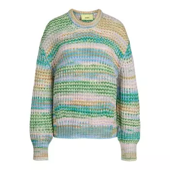 Свитер Jack & Jones Simone Space Dye JJXX Crew Neck, разноцветный