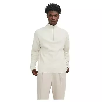 Свитер Jack & Jones Spring Perfect Half Zip, бежевый