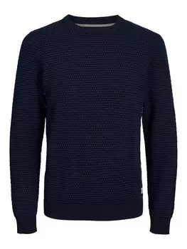 Свитер JACK & JONES Sweater Atlas, темно-синий