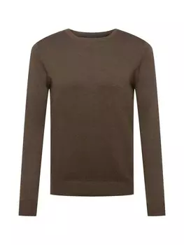 Свитер JACK & JONES Sweater Emil, коричневый