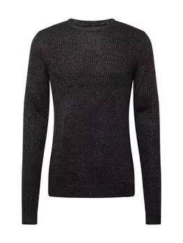 Свитер JACK & JONES Sweater JJELEWIS, антрацит