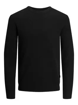 Свитер JACK & JONES Sweater JJEPerfect, черный