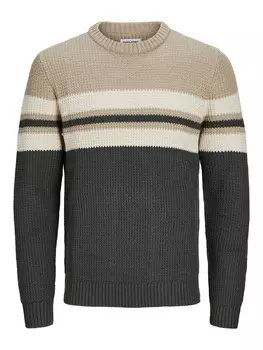 Свитер JACK & JONES Sweater JJSander, темно-серый