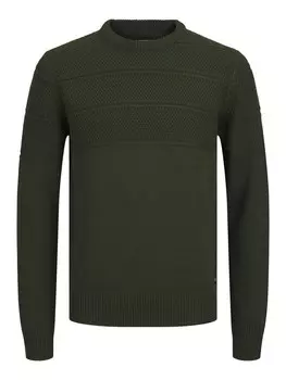 Свитер JACK & JONES Sweater, зеленый