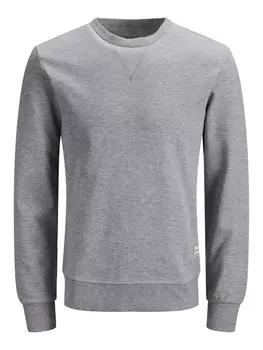Свитер JACK & JONES Sweatshirt JJEBasic, пятнистый серый