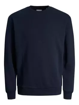 Свитер JACK & JONES Sweatshirt JJEBradley, темно-синий