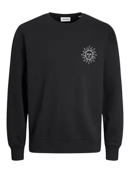 Свитер JACK & JONES Sweatshirt JJMystic, черный