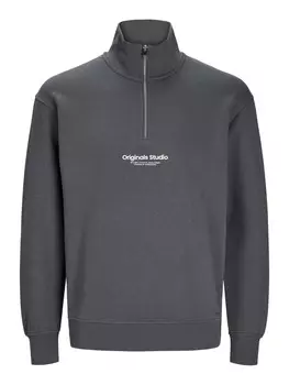 Свитер JACK & JONES Sweatshirt JORVesterbro, темно-серый