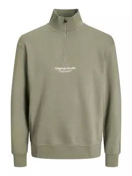 Свитер JACK & JONES Sweatshirt JORVesterbro, зеленый