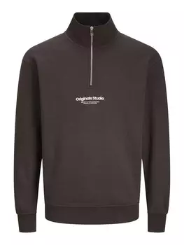 Свитер JACK & JONES Sweatshirt, коричневый