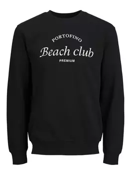 Свитер JACK & JONES Sweatshirt Ocean Club, черный