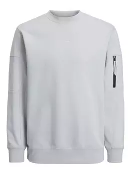 Свитер JACK & JONES Sweatshirt Shade, светло-серый