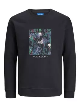 Свитер JACK & JONES Sweatshirt Silver Lake, черный