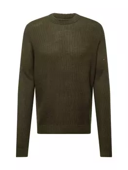 Свитер JACK & JONES, темно-зеленый
