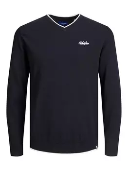 Свитер JACK & JONES TONS, темно-синий