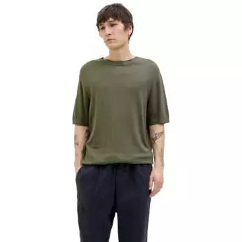 Свитер Jack & Jones William short sleeve, зеленый