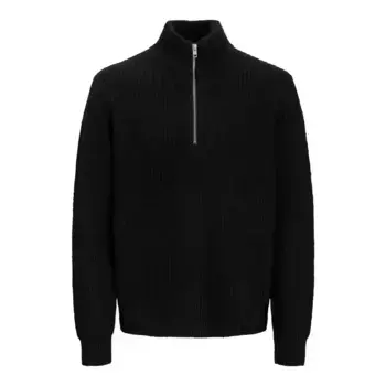 Свитер Jack & Jones Winter half zip, черный