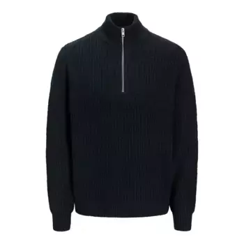 Свитер Jack & Jones Winter half zip, черный