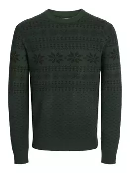Свитер Jack & Jones, зеленый