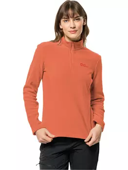 Свитер Jack Wolfskin Fleece Taununs, оранжевый