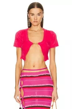 Свитер Jacquemus La Mailed Neve, цвет Dark Pink