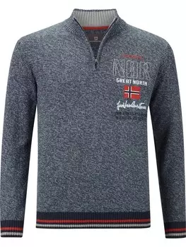 Свитер Jan Vanderstorm Cajetan, темно-синий