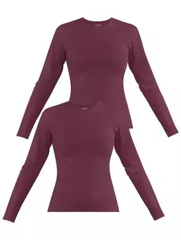 Свитер Janice Sweatshirt Niska, темно-красный