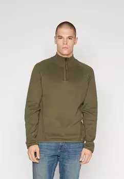 Свитер JCOSHADE HALF ZIP Jack & Jones, оливковая ночь