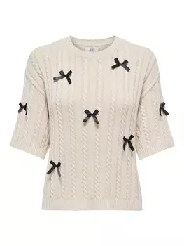 Свитер JDY BOW, бежевый