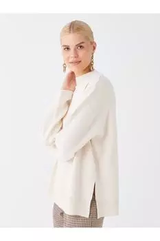 Свитер - Экрю - Oversize LC Waikiki