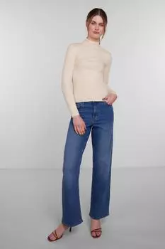 Свитер - Экрю - Приталенный PIECES, экрю