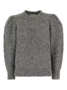 Свитер Эмма с рукавами-фонариками ISABEL MARANT, серый