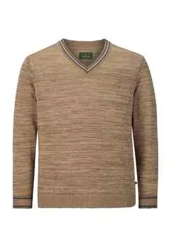 Свитер Эрла Куинтона Charles Colby, коричневый