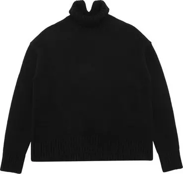 Свитер Jil Sander Basic Sweater 'Black', черный